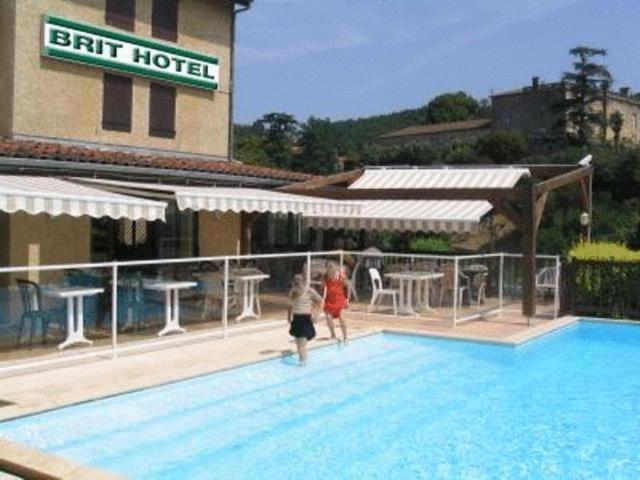 Brit Hotel Vallee Du Lot Фюмель Экстерьер фото